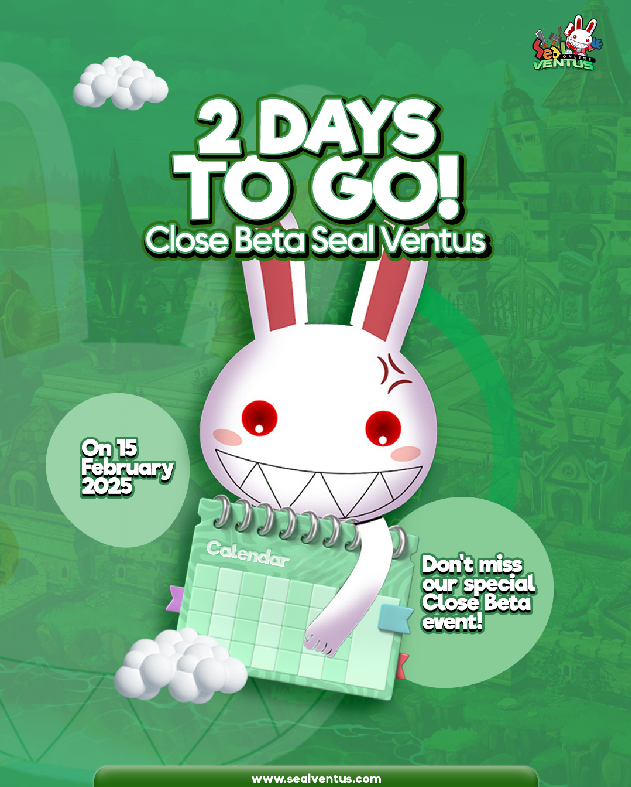 2 Days To Go !!! Close Beta Seal Online Ventus